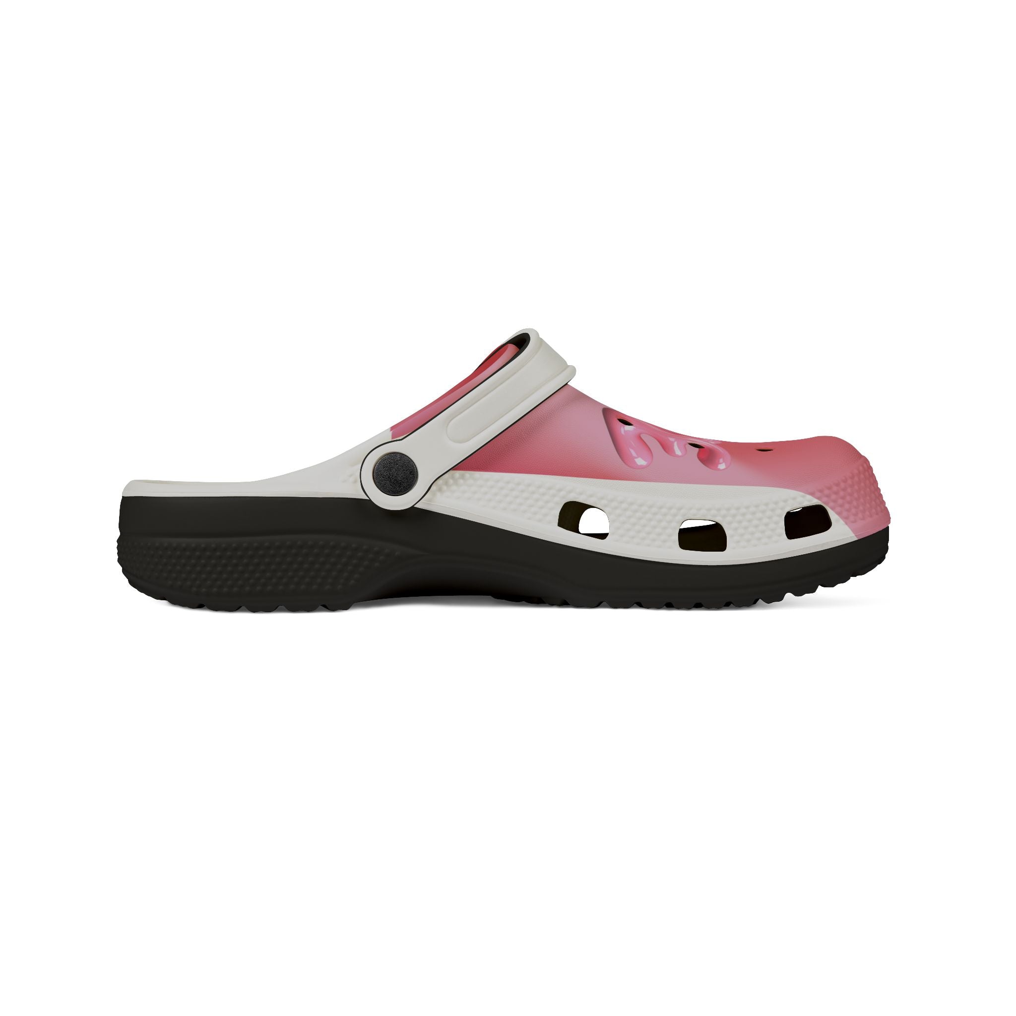 Pink 'LOVE' EVA Foam Clogs - Comfortable Casual Slip-On Shoes