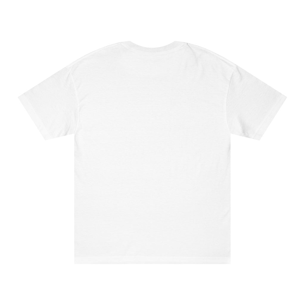 Escape Graphic Tee — Retro Orange Block Letter Unisex Shirt