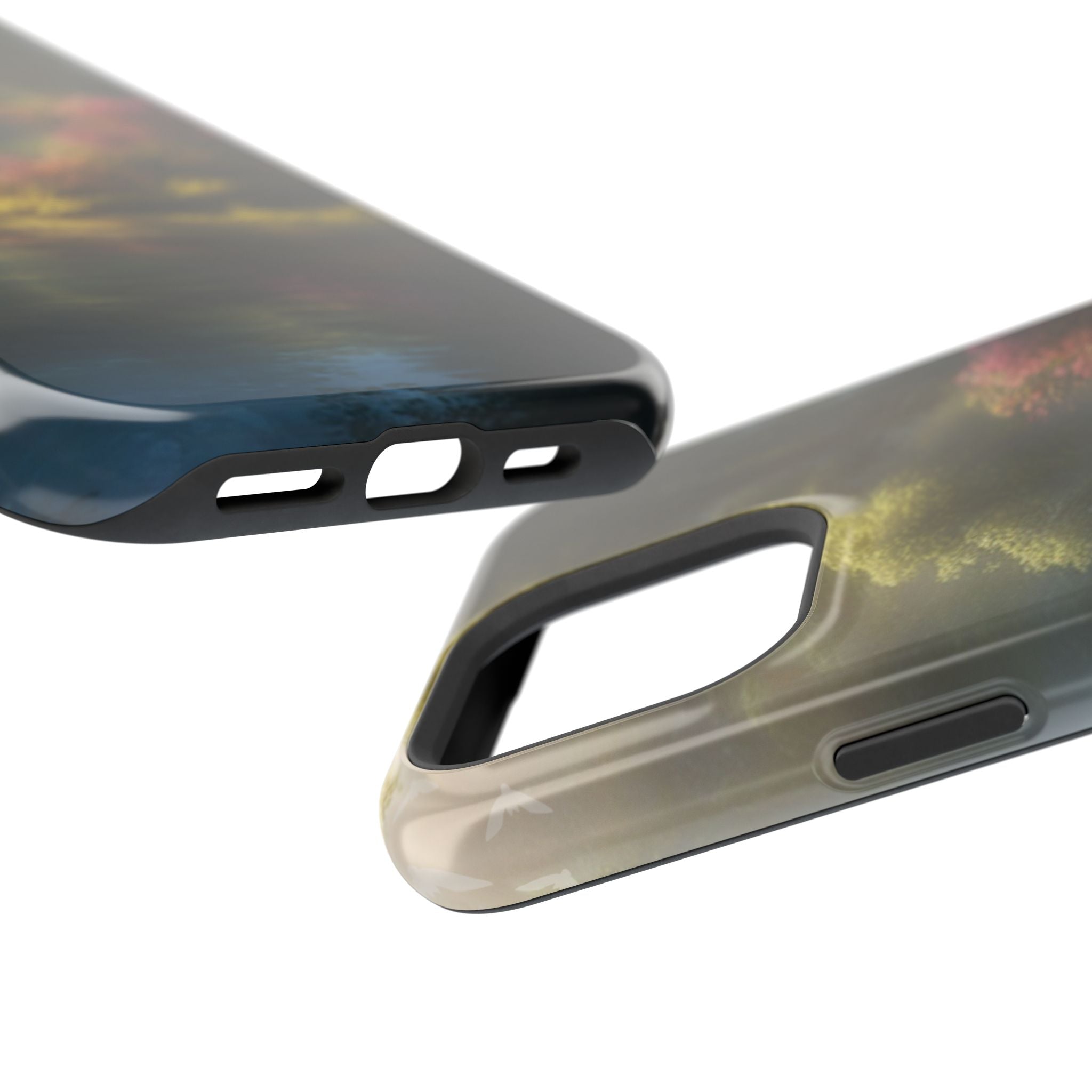 Phone Case — Serene Lakeside Landscape Impact-Resistant Case