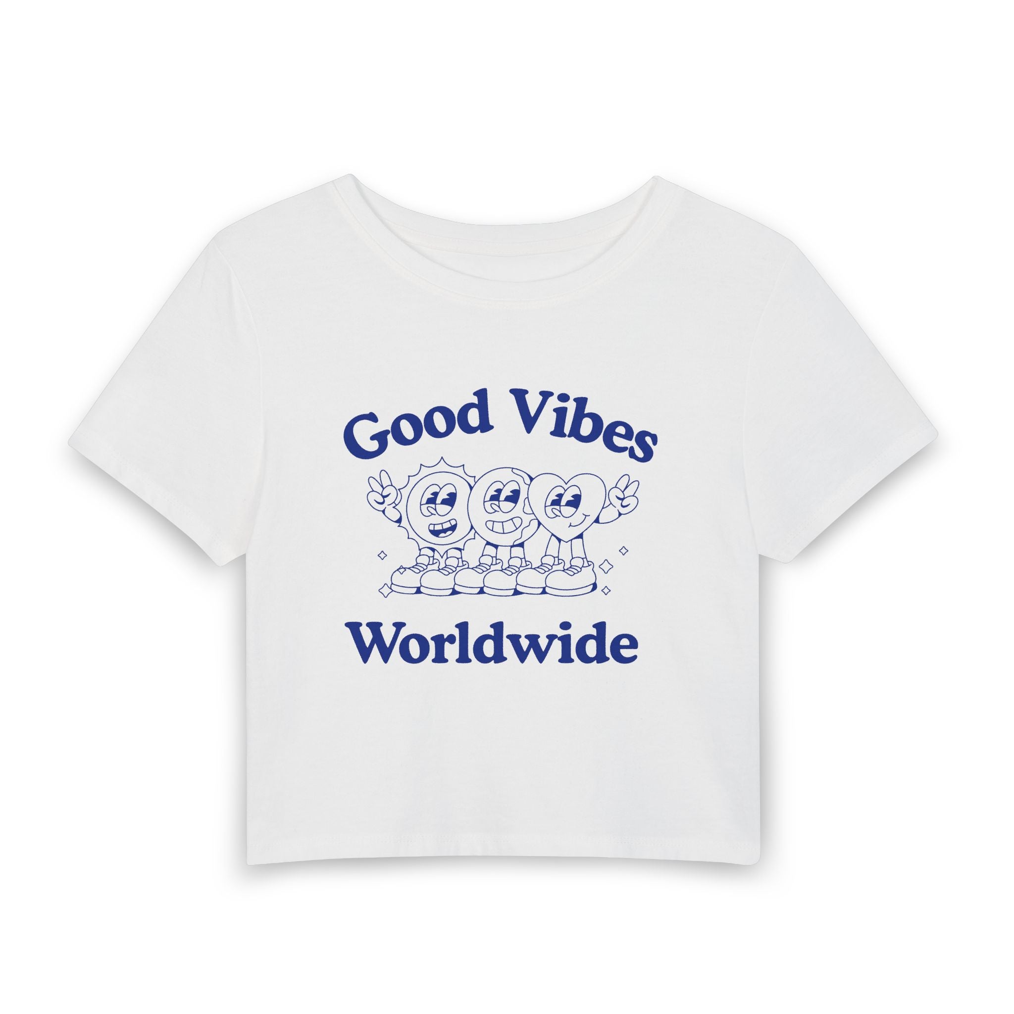 Good Vibes Worldwide Women's Baby Tee
