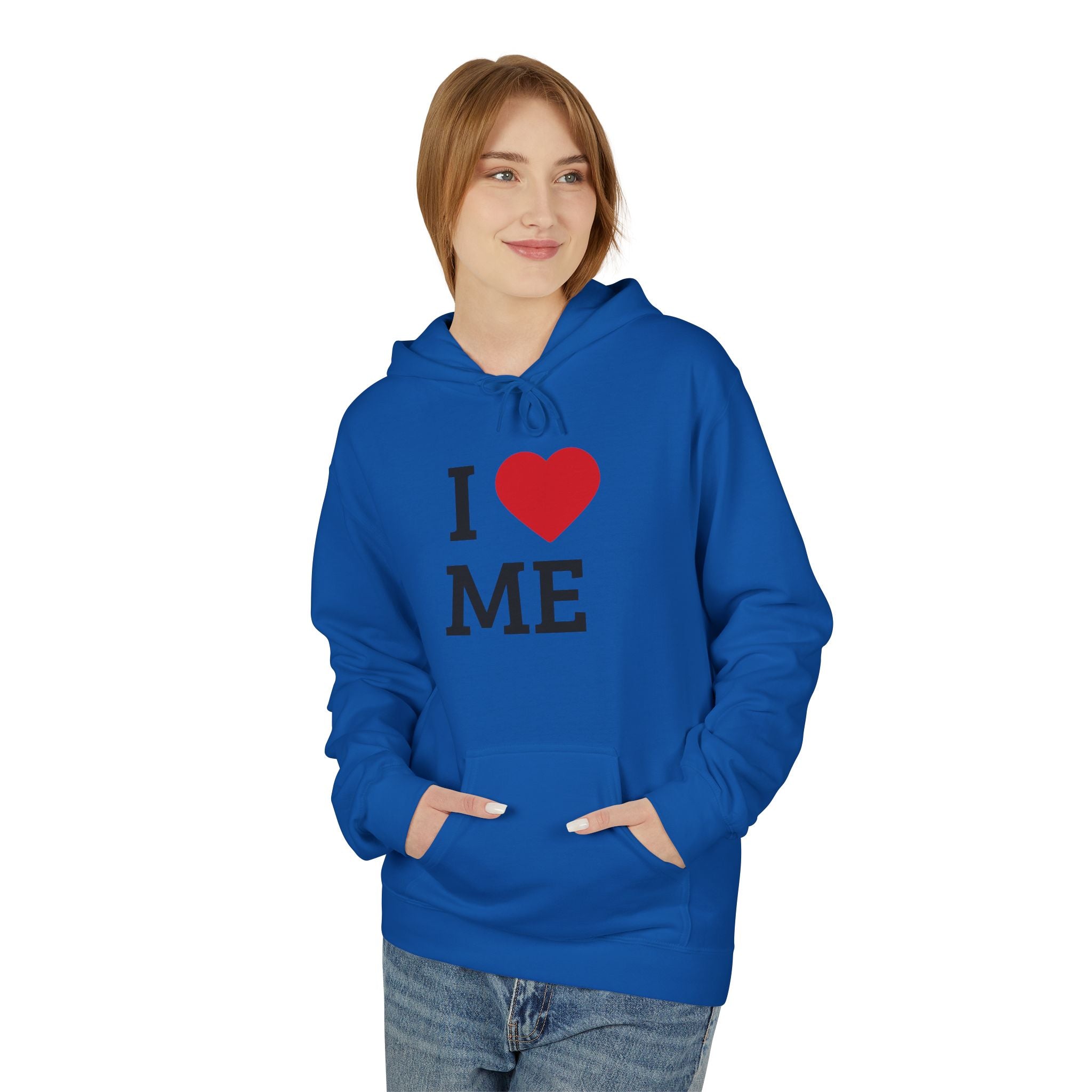 Unisex I  ME Hoodie — Self-Love Graphic Pullover