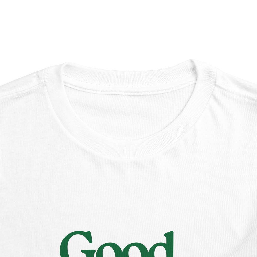 Good Vibes Toddler Tee — Cute Retro Sun Graphic Kids T‑Shirt