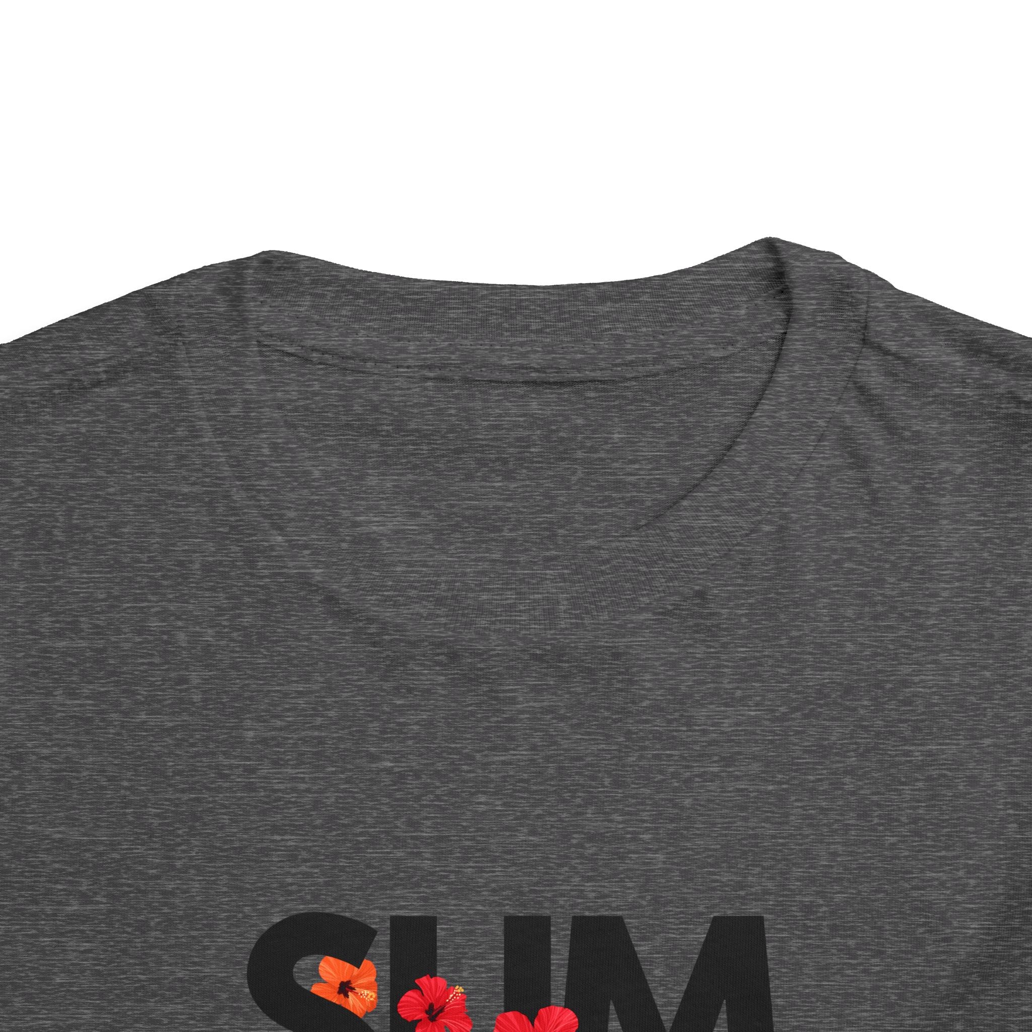 Toddler Tee - "SUMMER" Floral Letters Kids T‑Shirt