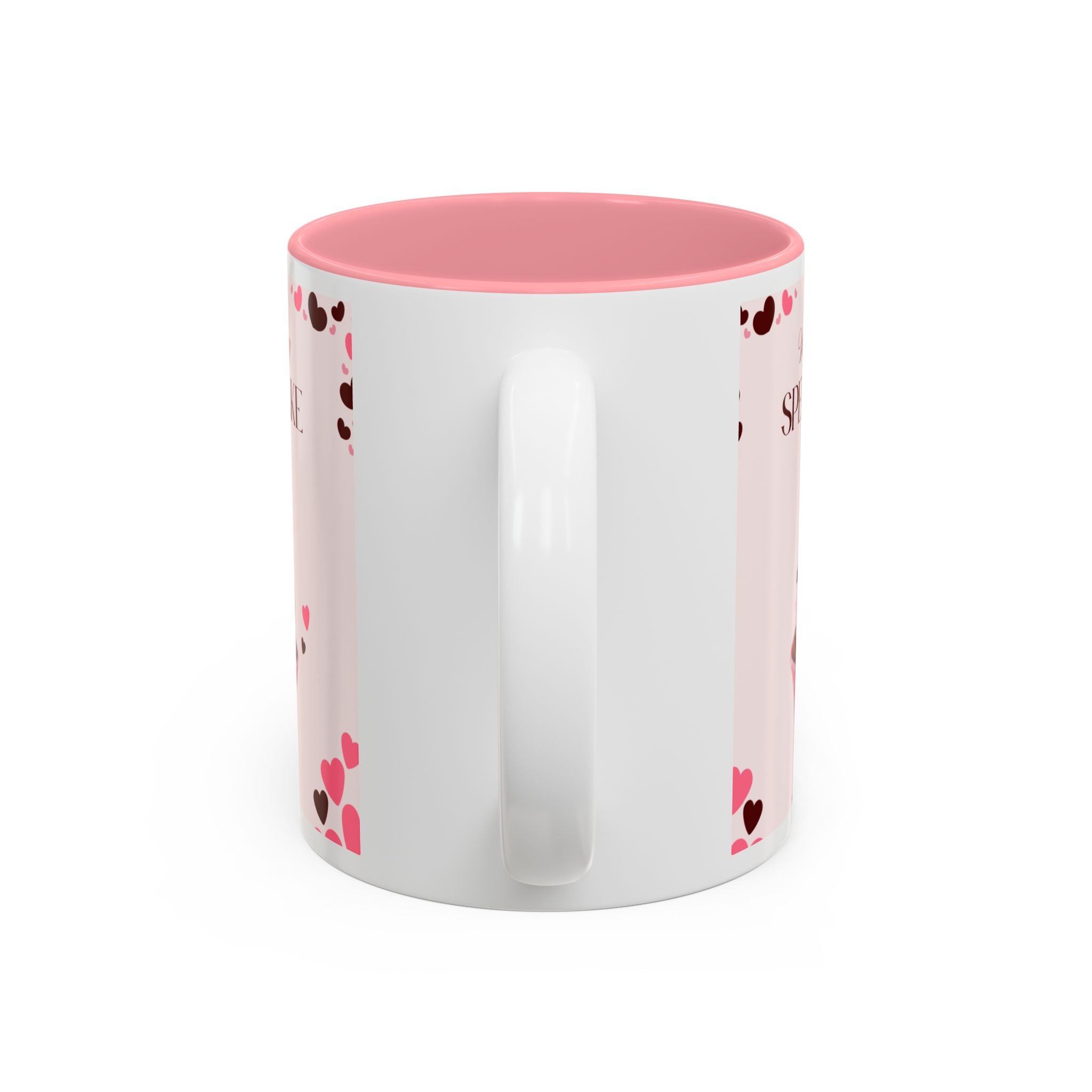 You’re My Sweetheart Cake Mug — Valentine’s Day Pink Cup with Cupcake & Hearts (11oz/15oz)