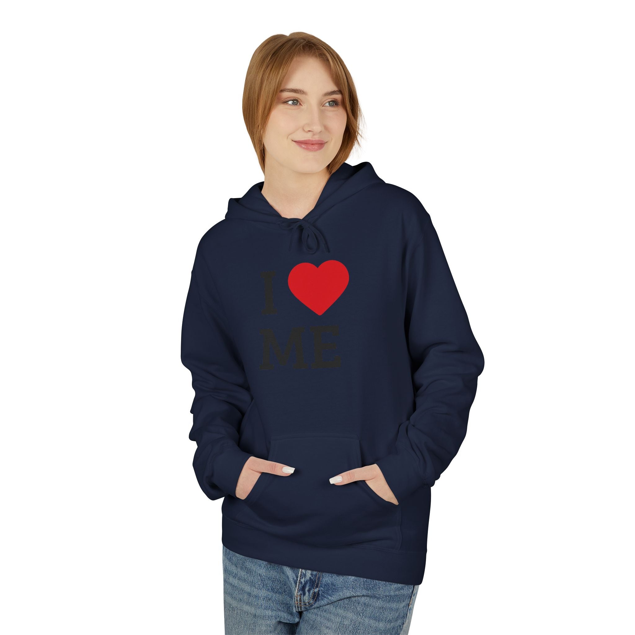 Unisex I  ME Hoodie — Self-Love Graphic Pullover