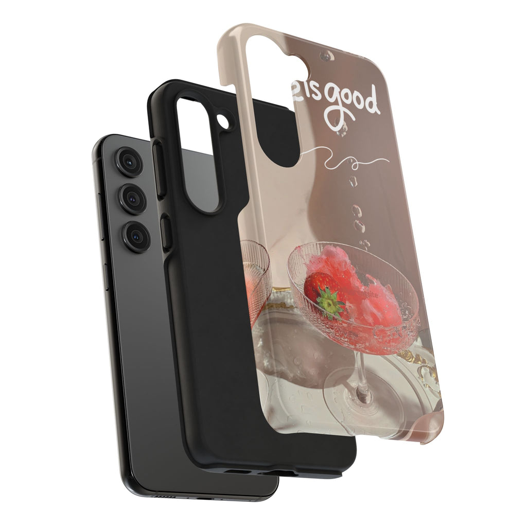 Good Vibes Phone Case — Retro Dessert Aesthetic Tough Phone Case