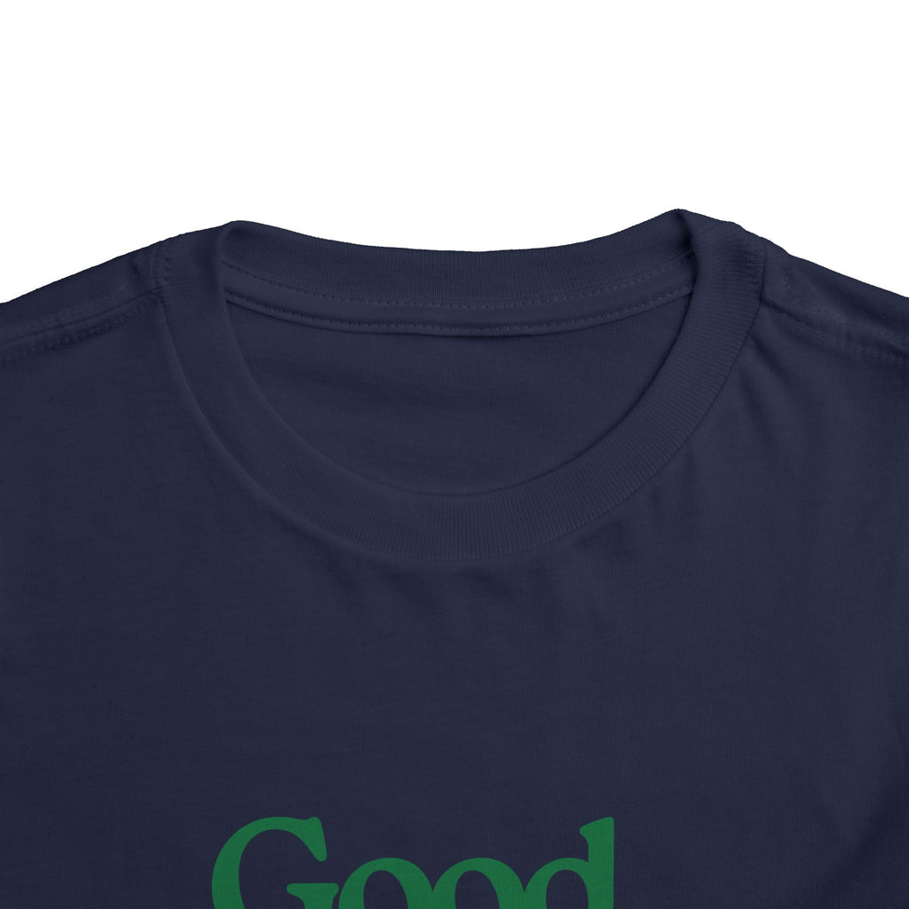 Good Vibes Toddler Tee — Cute Retro Sun Graphic Kids T‑Shirt