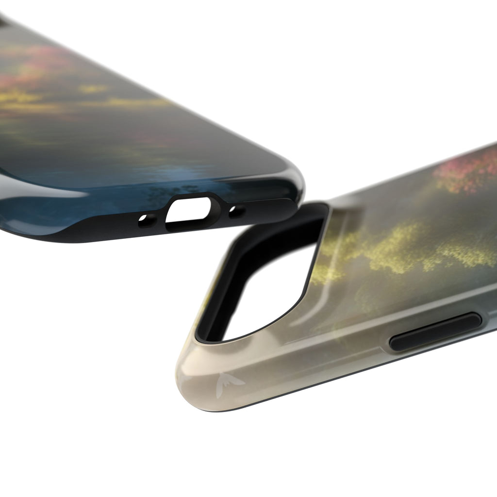 Phone Case — Serene Lakeside Landscape Impact-Resistant Case