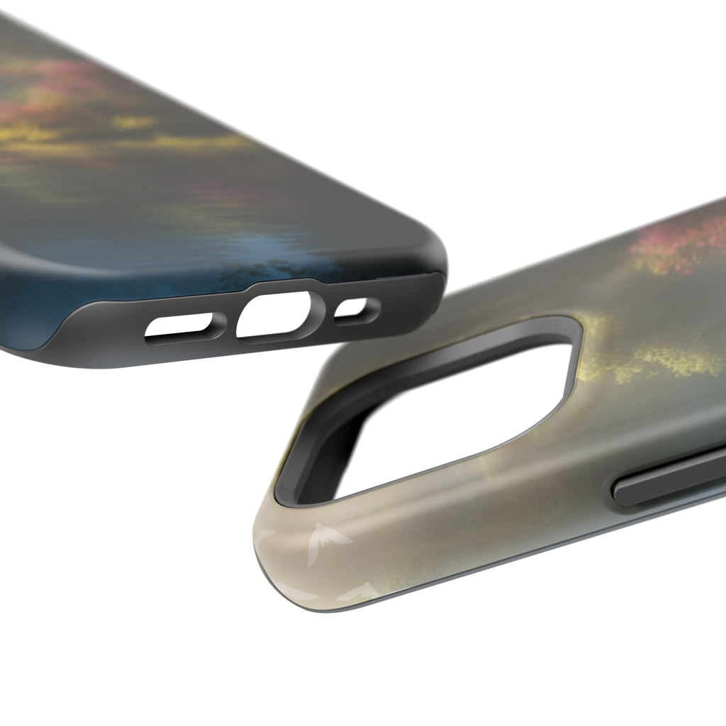 Phone Case — Serene Lakeside Landscape Impact-Resistant Case