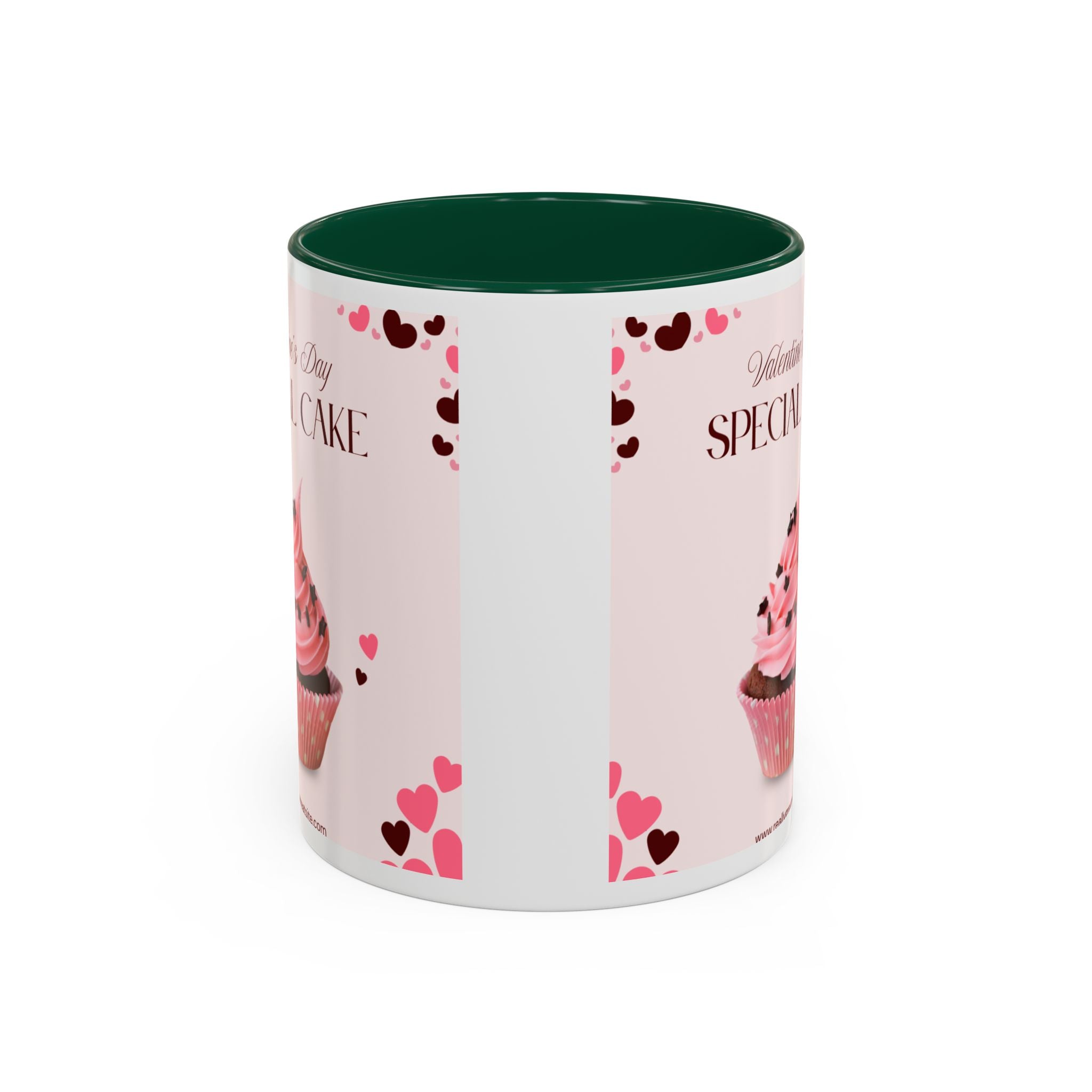 You’re My Sweetheart Cake Mug — Valentine’s Day Pink Cup with Cupcake & Hearts (11oz/15oz)