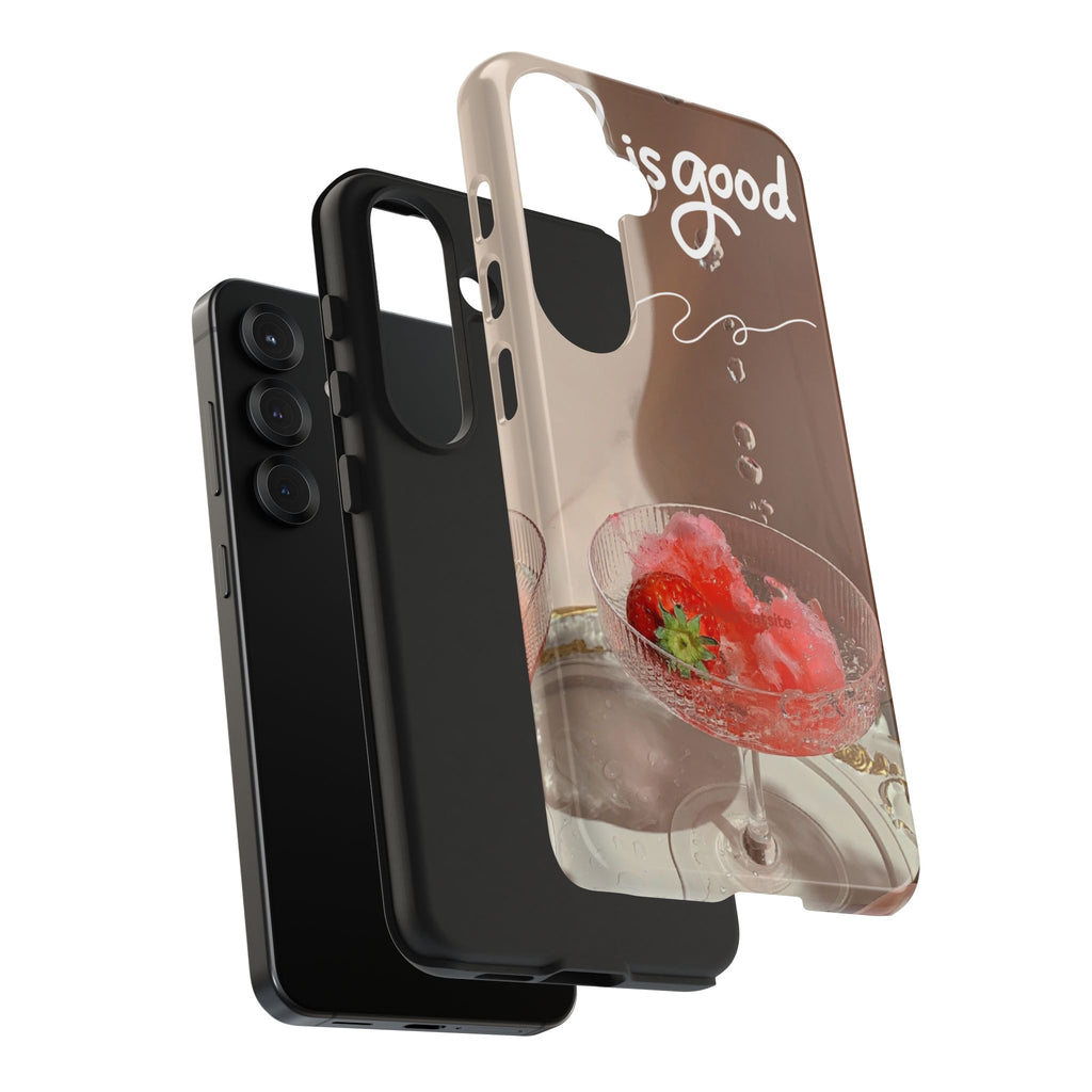 Good Vibes Phone Case — Retro Dessert Aesthetic Tough Phone Case