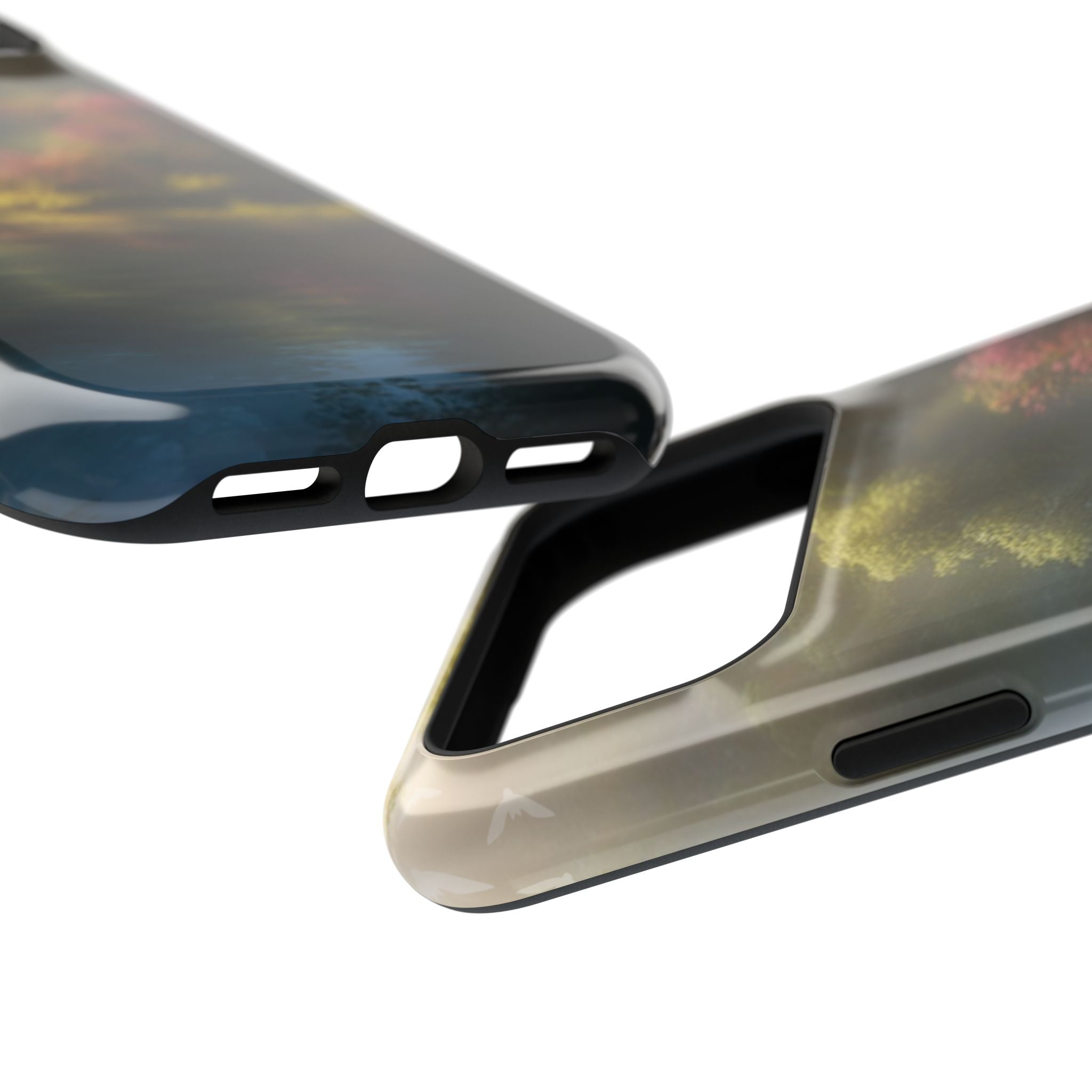 Phone Case — Serene Lakeside Landscape Impact-Resistant Case
