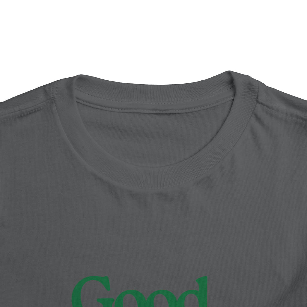 Good Vibes Toddler Tee — Cute Retro Sun Graphic Kids T‑Shirt