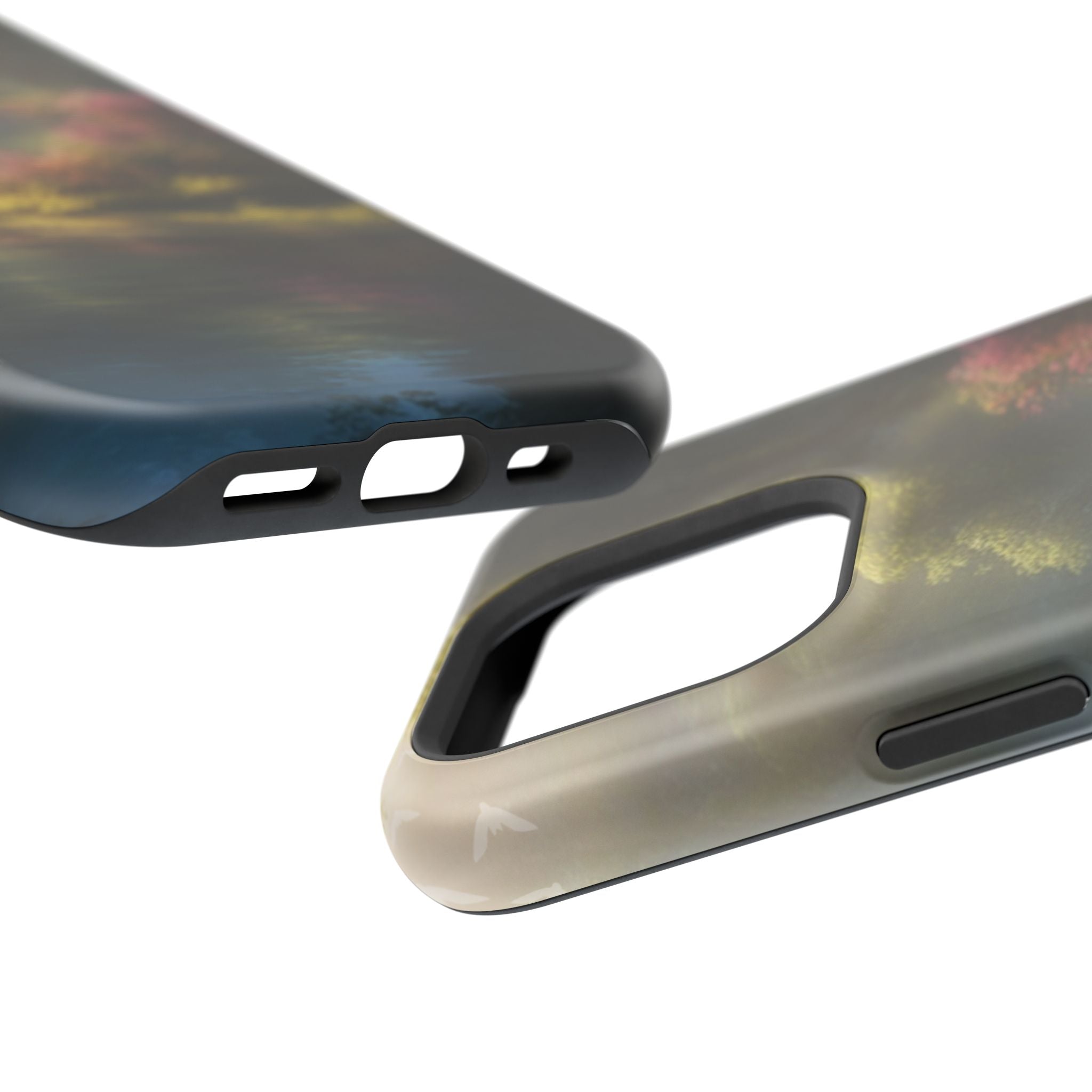 Phone Case — Serene Lakeside Landscape Impact-Resistant Case