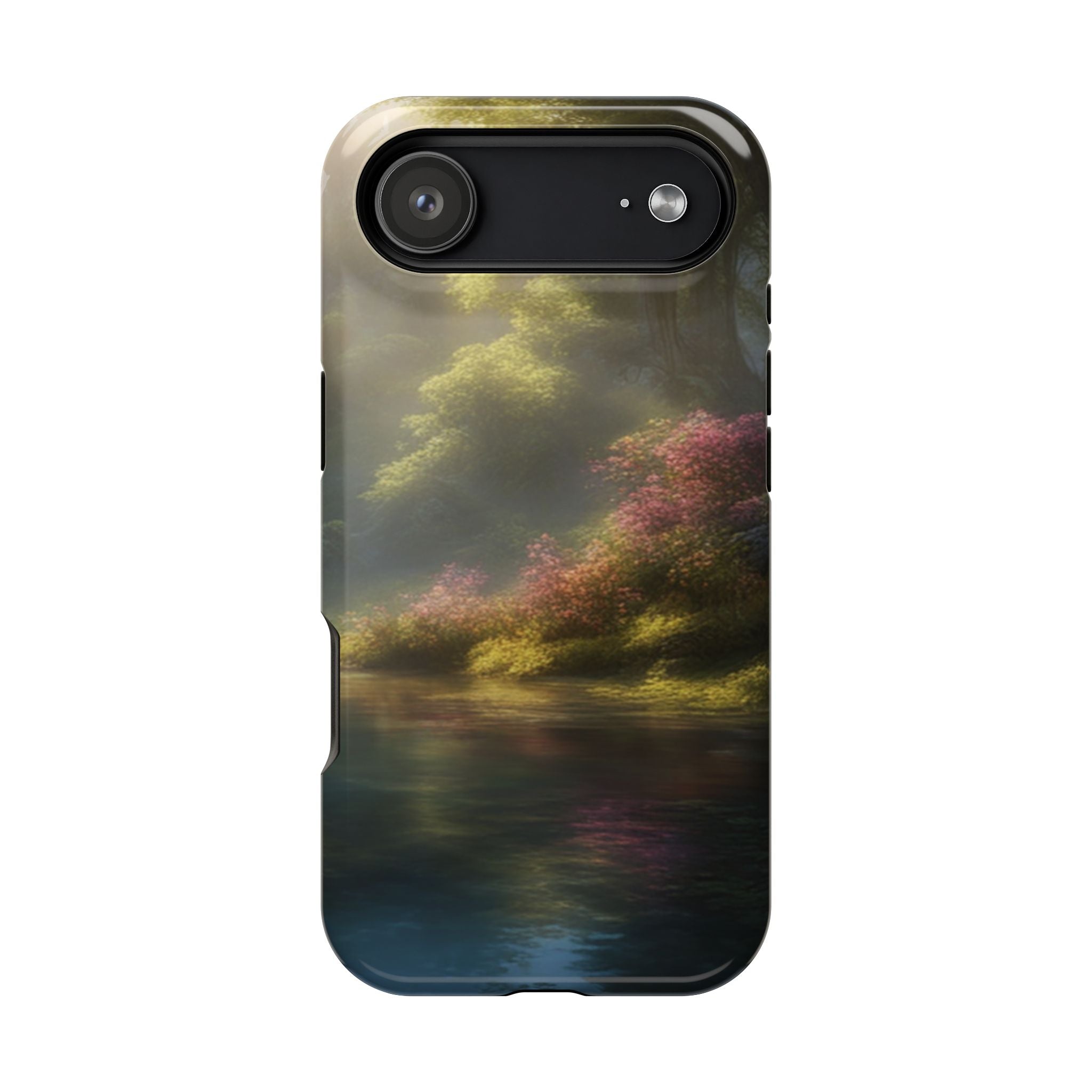 Phone Case — Serene Lakeside Landscape Impact-Resistant Case