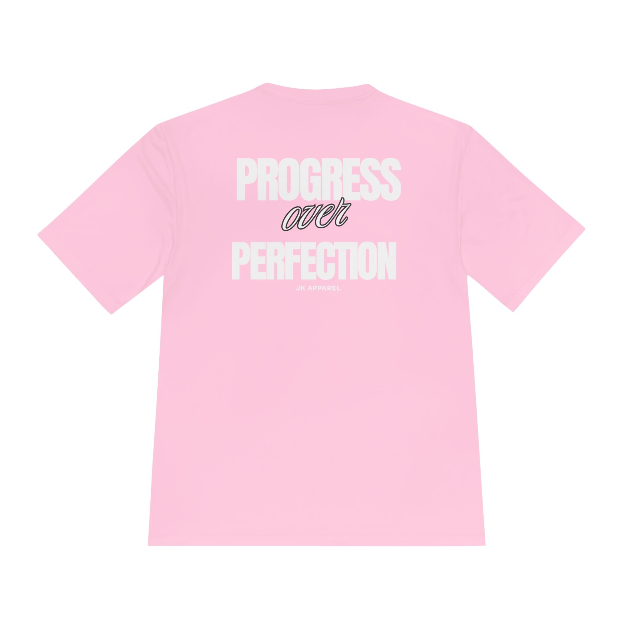 Progress Over Perfection Moisture-Wicking Tee
