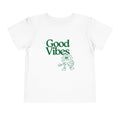Good Vibes Toddler Tee — Cute Retro Sun Graphic Kids T‑Shirt