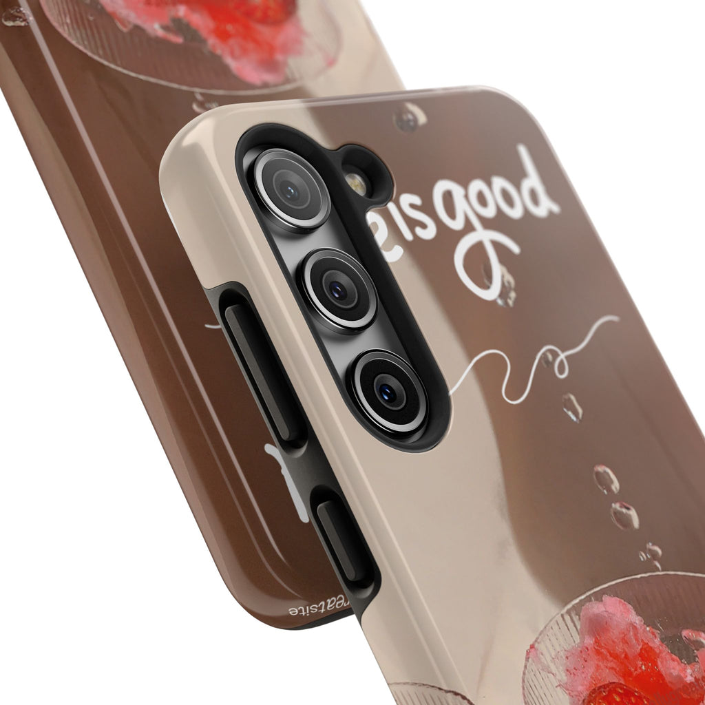 Good Vibes Phone Case — Retro Dessert Aesthetic Tough Phone Case