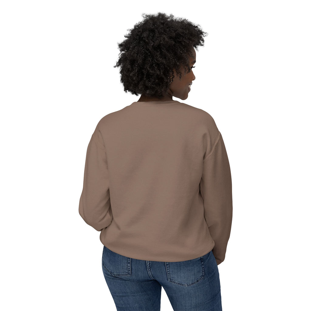 Dream Big Sweatshirt — Yellow Inspirational Crewneck