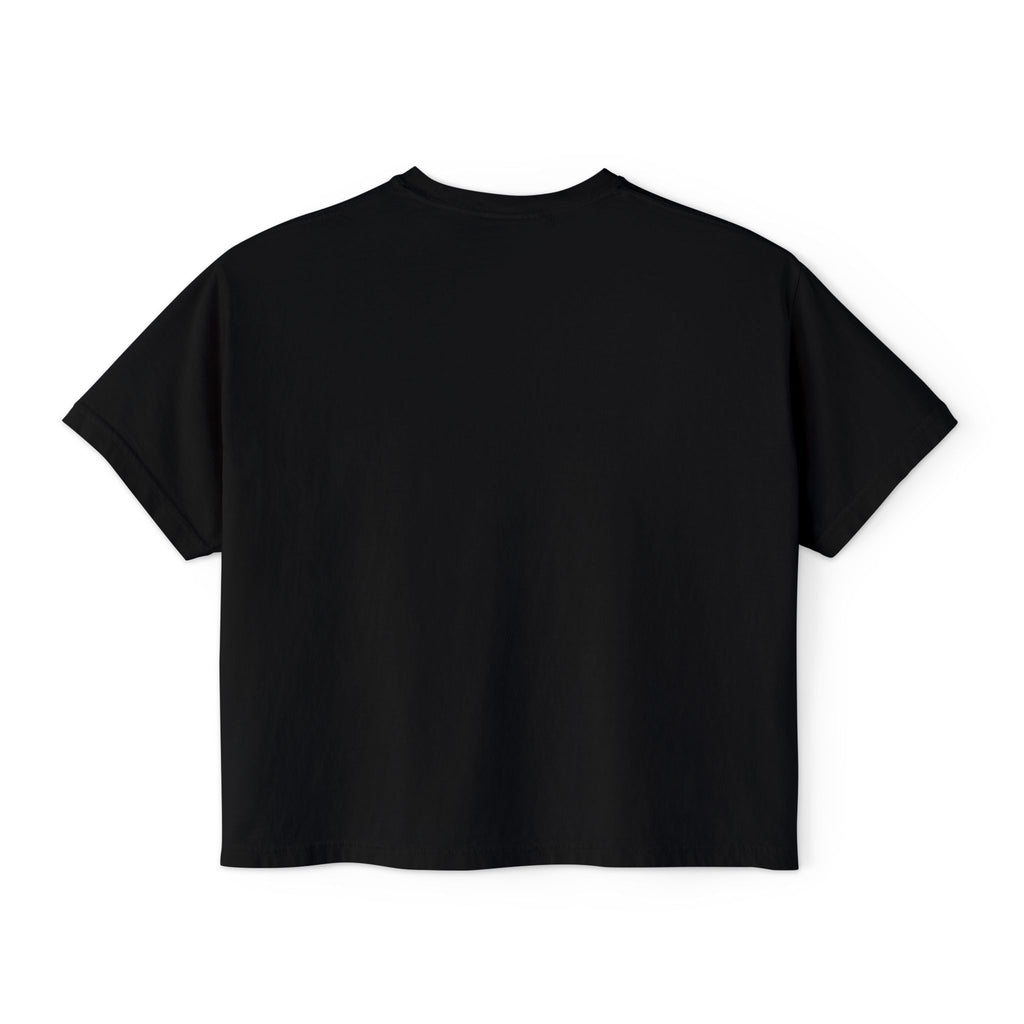 Savage Boxy Tee — Women's Trendy Graphic Crop T-Shirt