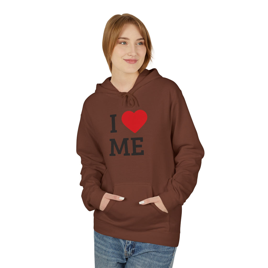 Unisex I  ME Hoodie — Self-Love Graphic Pullover