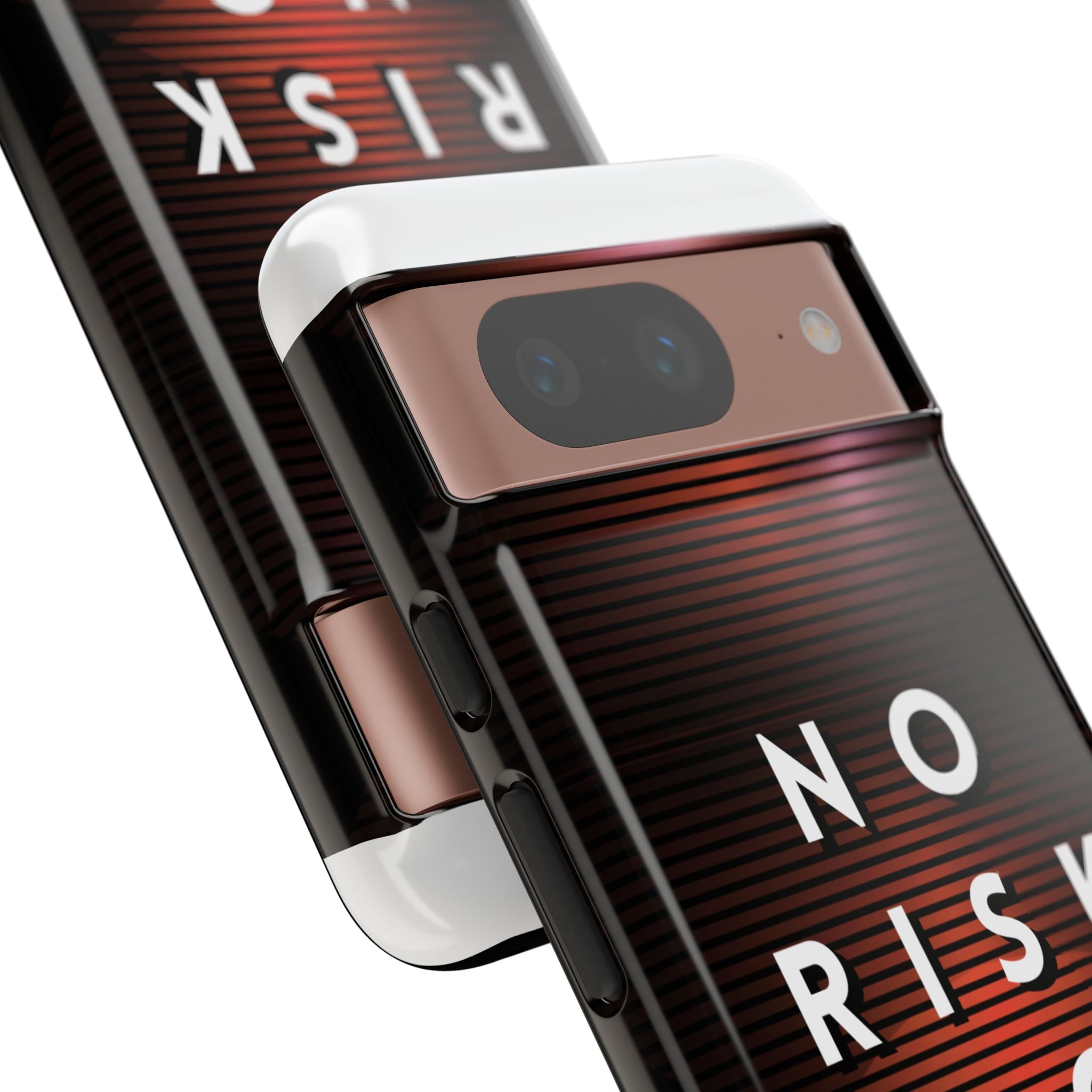 Phone Case — "No Risk No Story" Motivational Protective Case