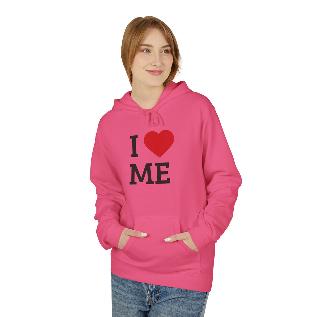 Unisex I  ME Hoodie — Self-Love Graphic Pullover