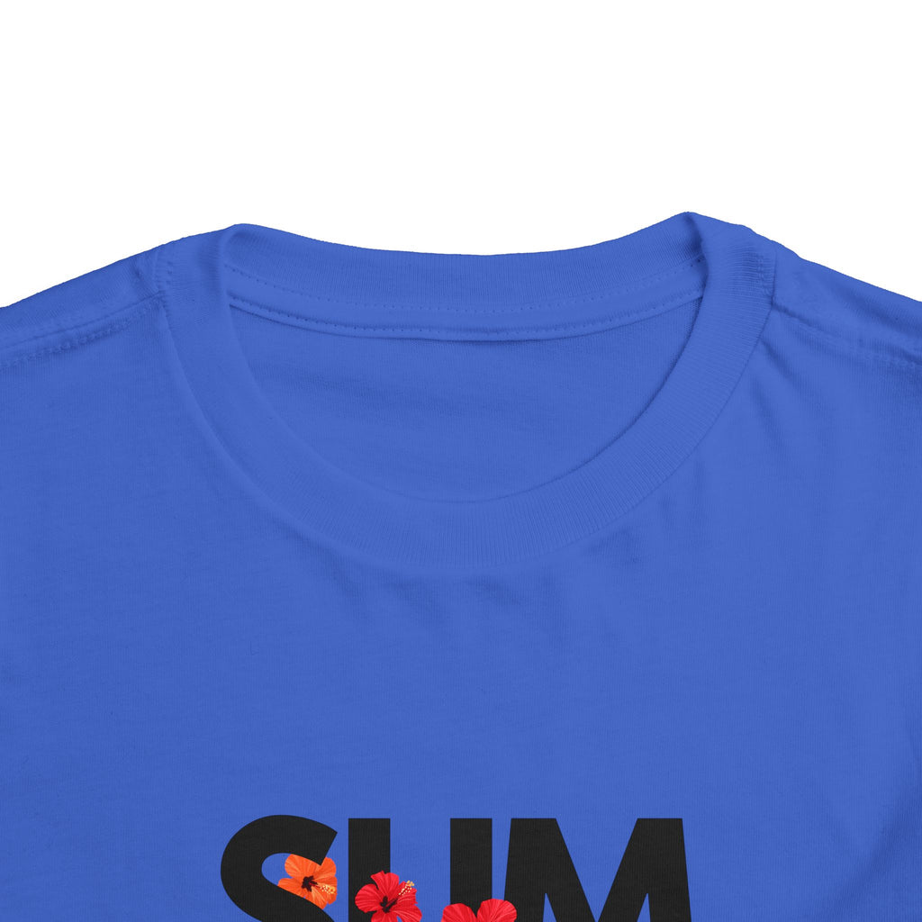 Toddler Tee - "SUMMER" Floral Letters Kids T‑Shirt