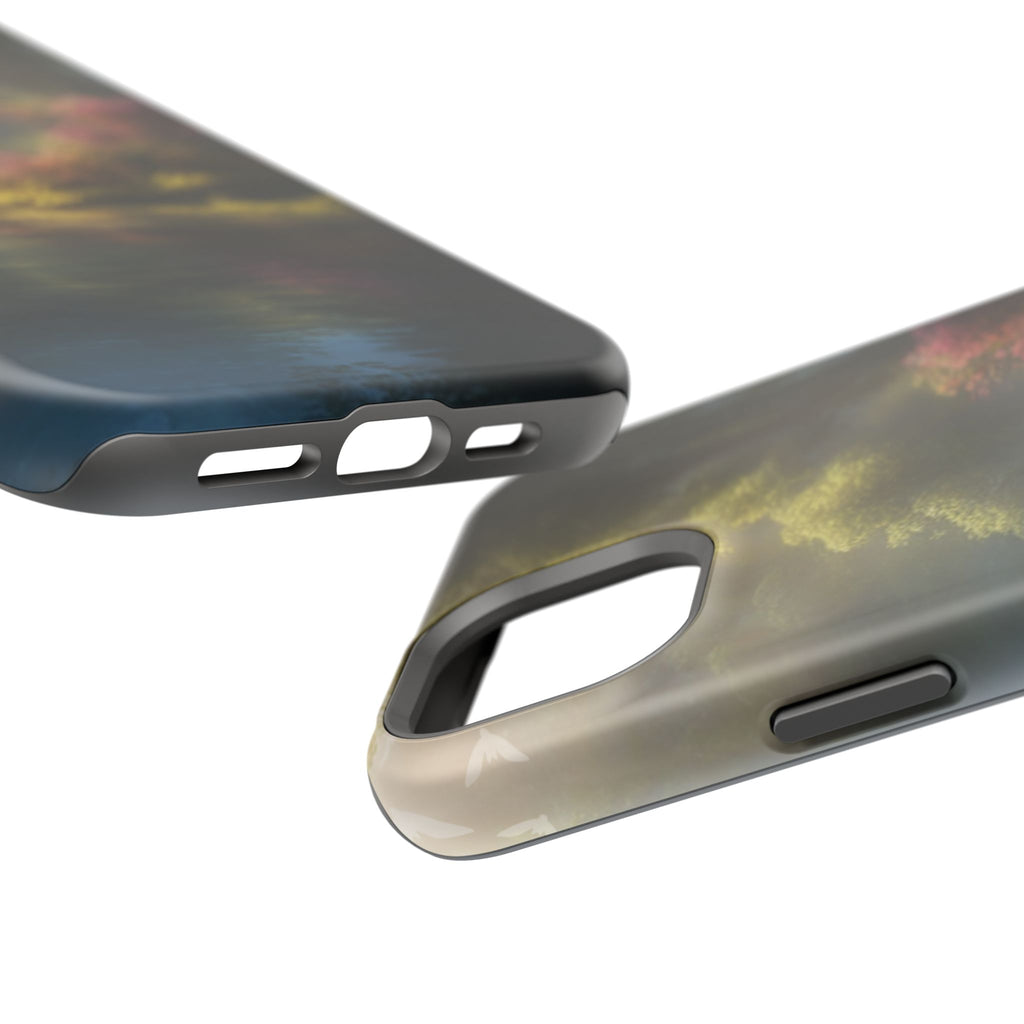 Phone Case — Serene Lakeside Landscape Impact-Resistant Case