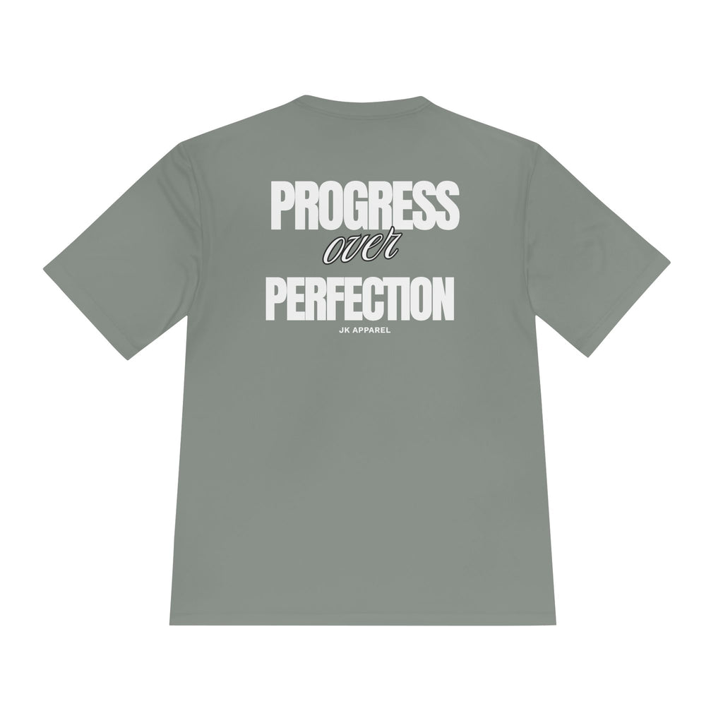 Progress Over Perfection Moisture-Wicking Tee