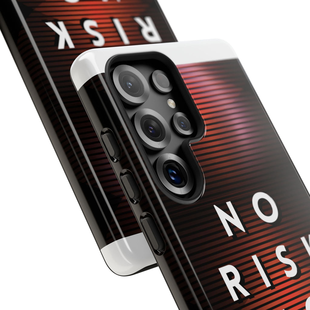 Phone Case — "No Risk No Story" Motivational Protective Case