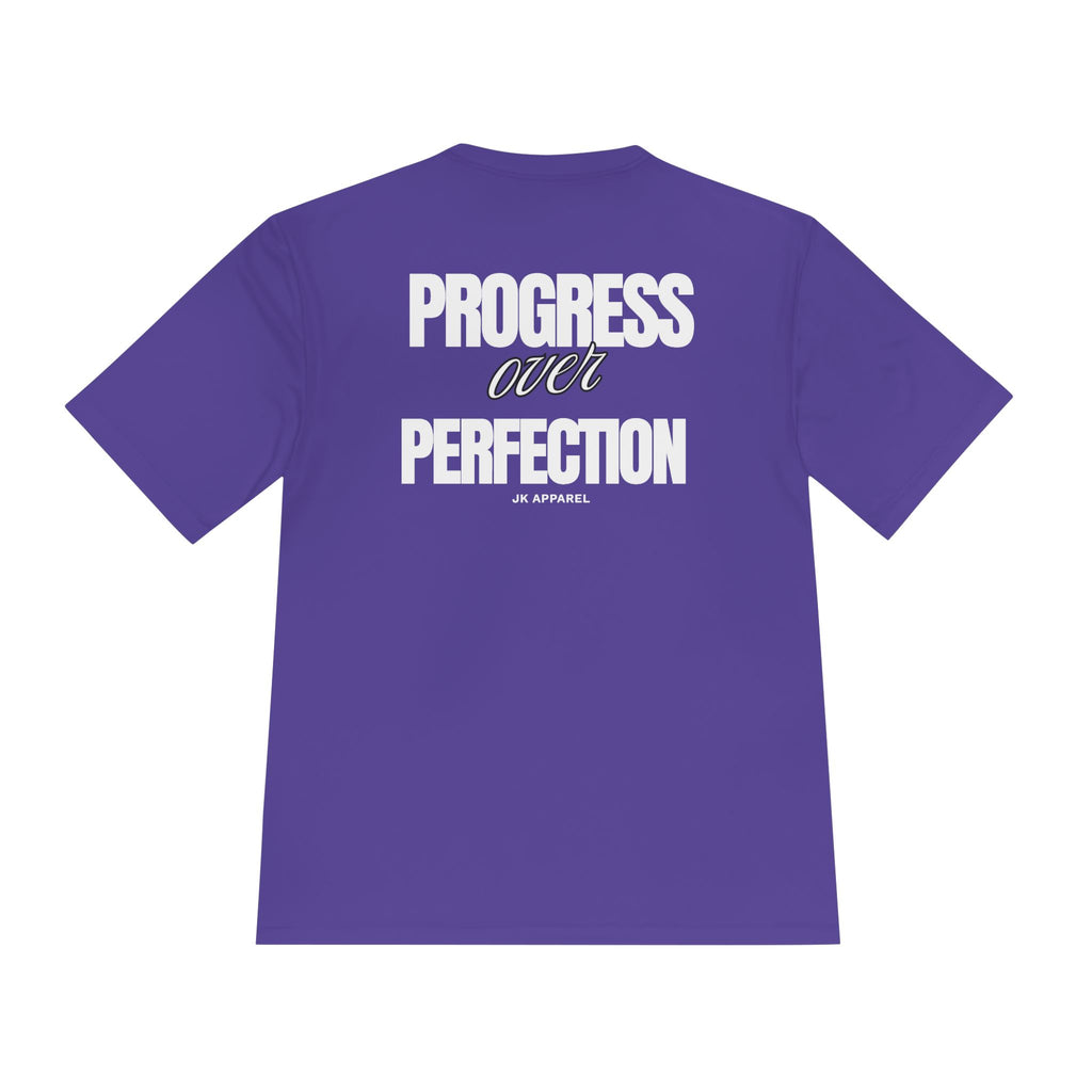 Progress Over Perfection Moisture-Wicking Tee