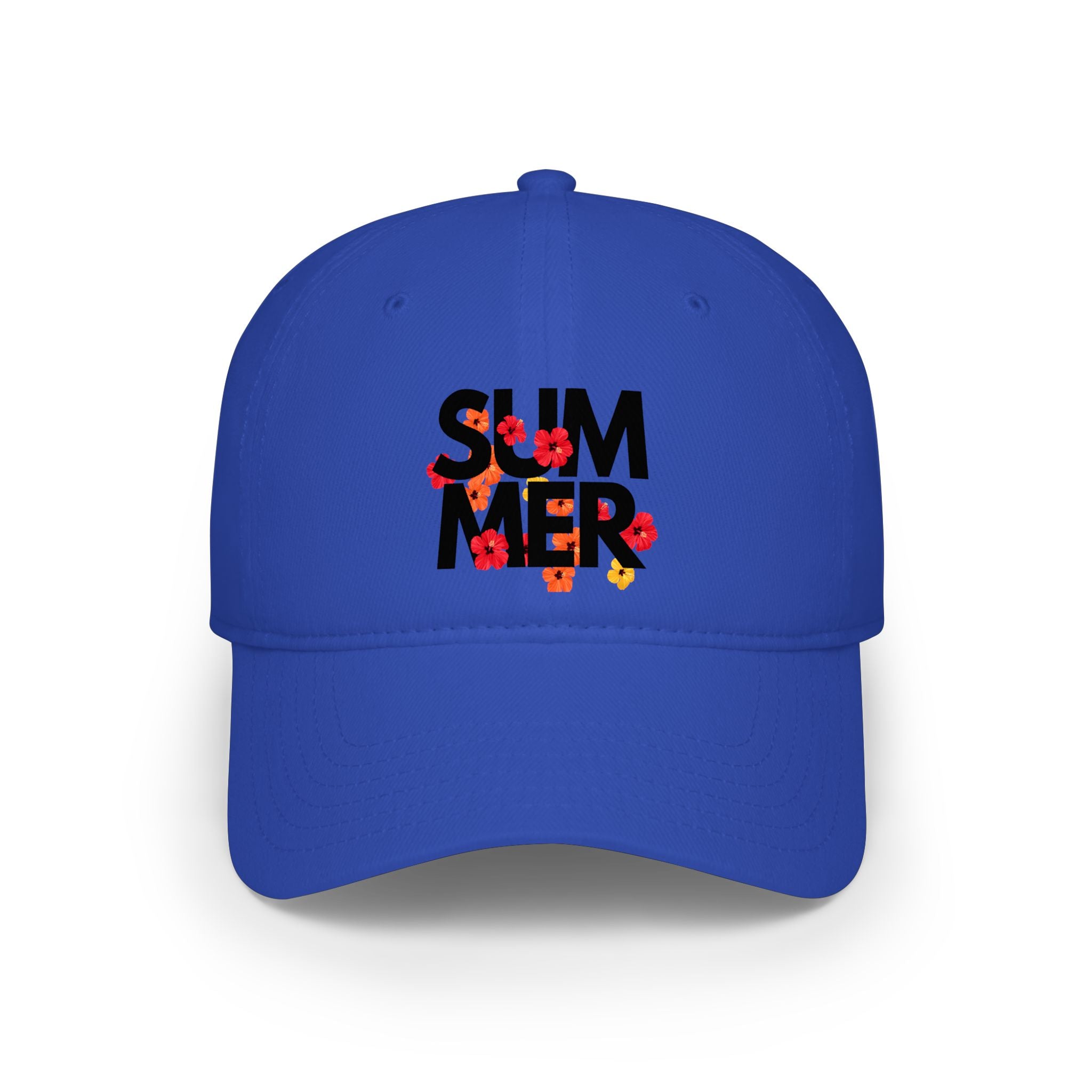 Unisex Summer Floral Low Profile Baseball Cap