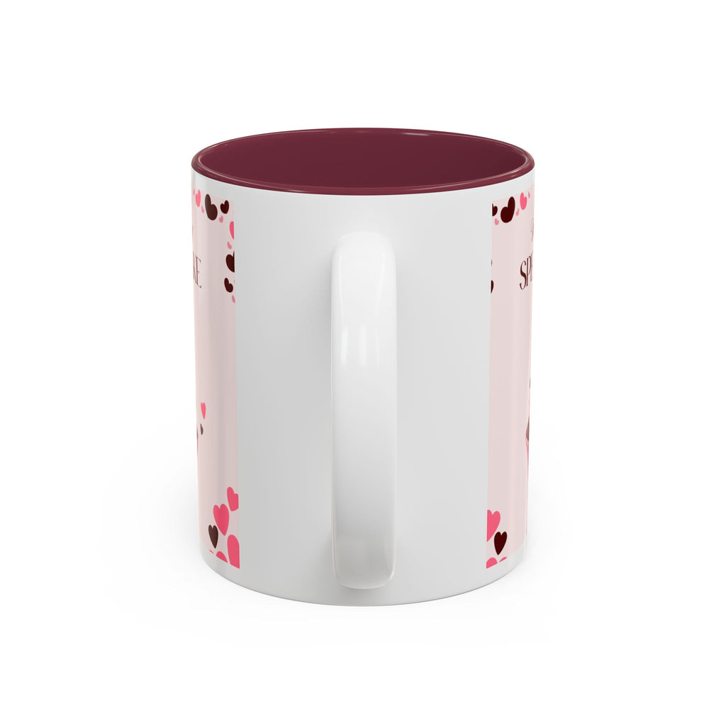 You’re My Sweetheart Cake Mug — Valentine’s Day Pink Cup with Cupcake & Hearts (11oz/15oz)
