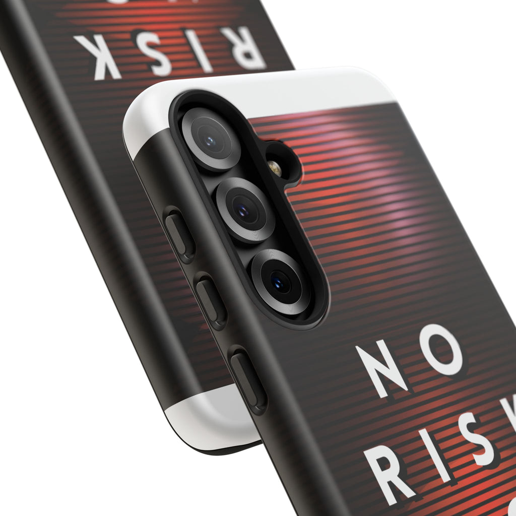 Phone Case — "No Risk No Story" Motivational Protective Case