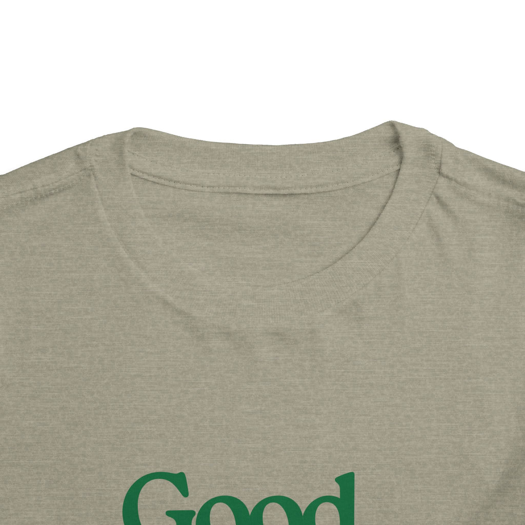 Good Vibes Toddler Tee — Cute Retro Sun Graphic Kids T‑Shirt