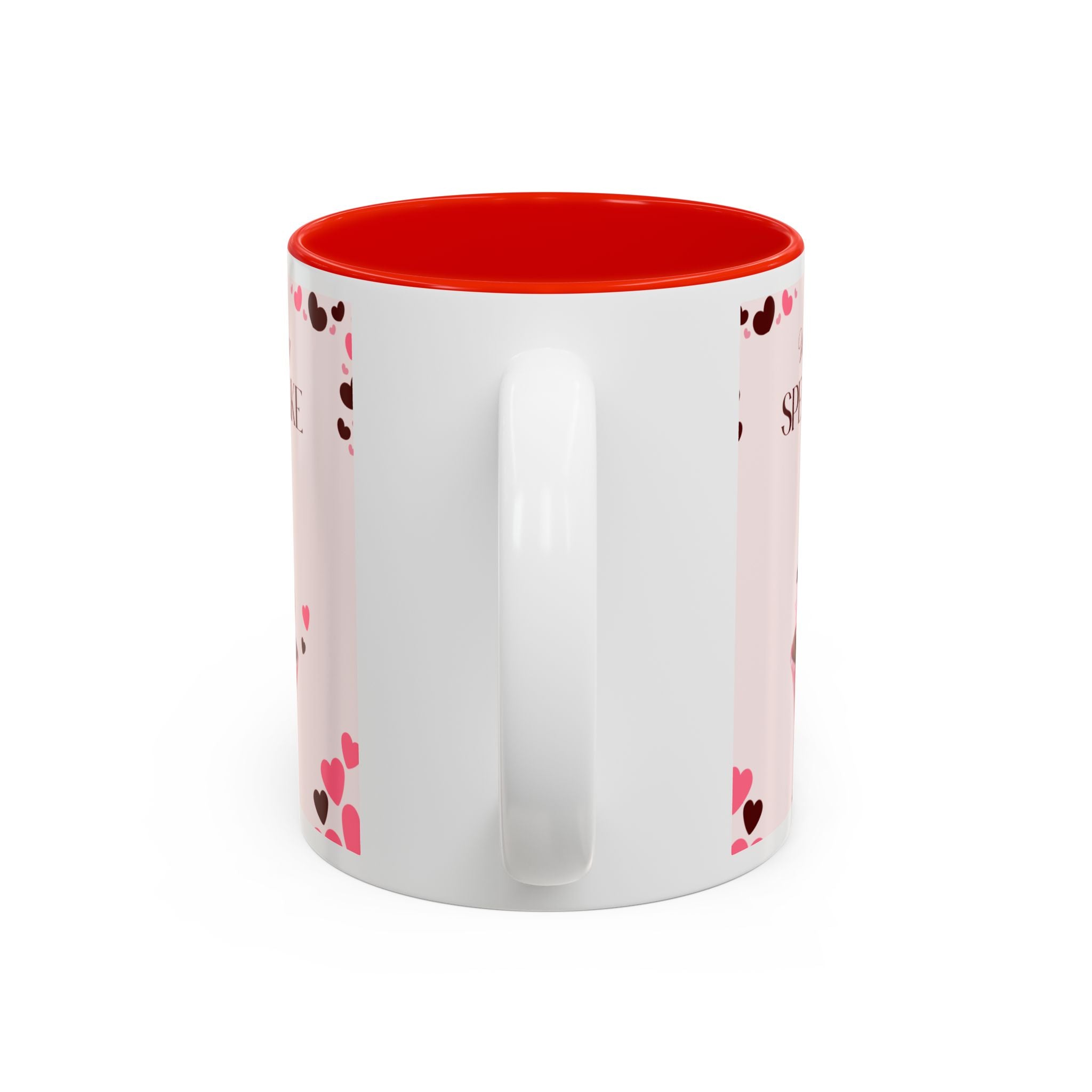 You’re My Sweetheart Cake Mug — Valentine’s Day Pink Cup with Cupcake & Hearts (11oz/15oz)