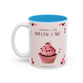 You’re My Sweetheart Cake Mug — Valentine’s Day Pink Cup with Cupcake & Hearts (11oz/15oz)