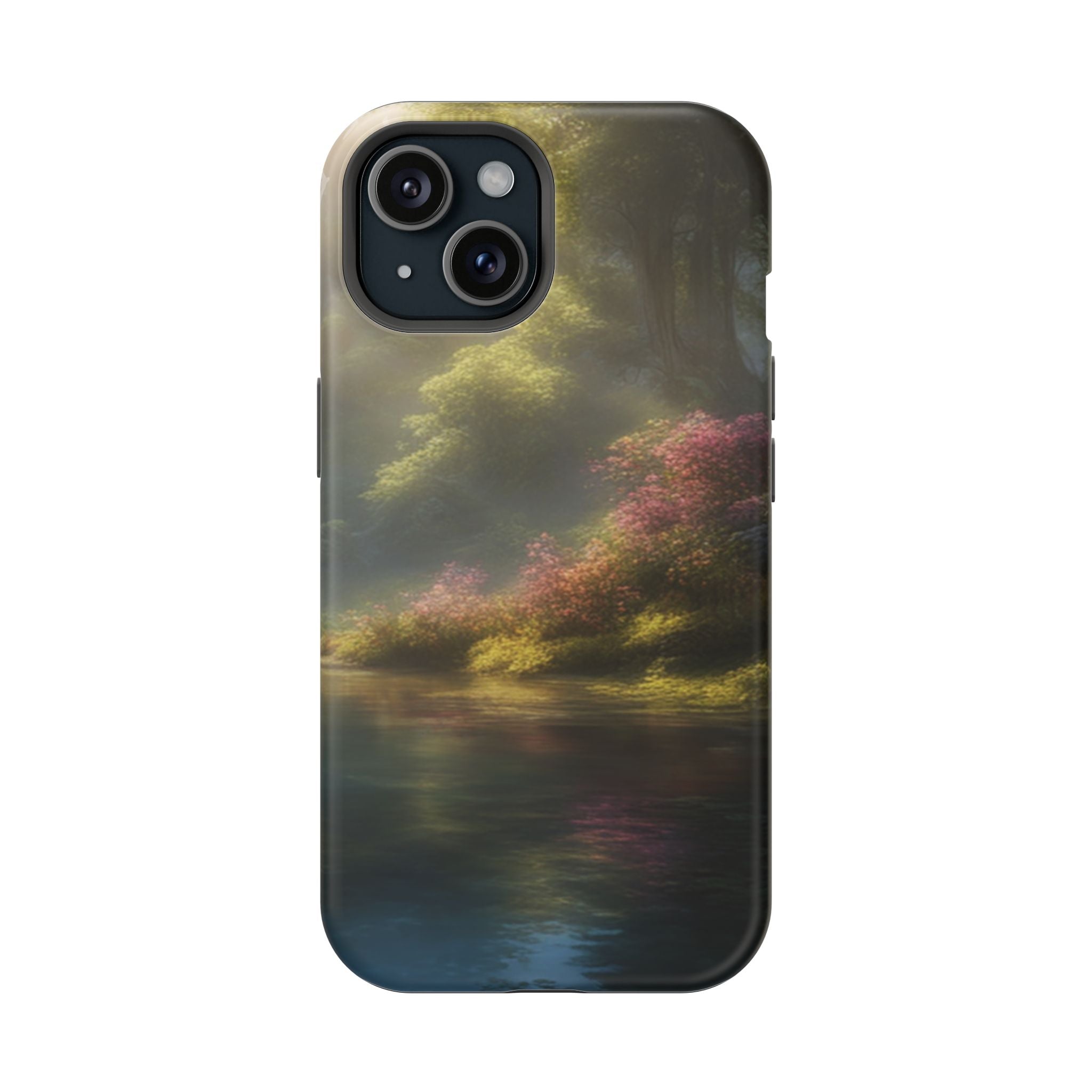 Phone Case — Serene Lakeside Landscape Impact-Resistant Case