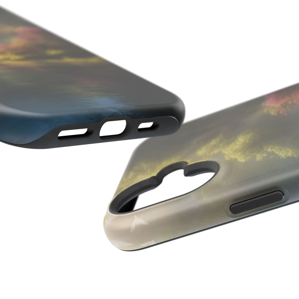 Phone Case — Serene Lakeside Landscape Impact-Resistant Case